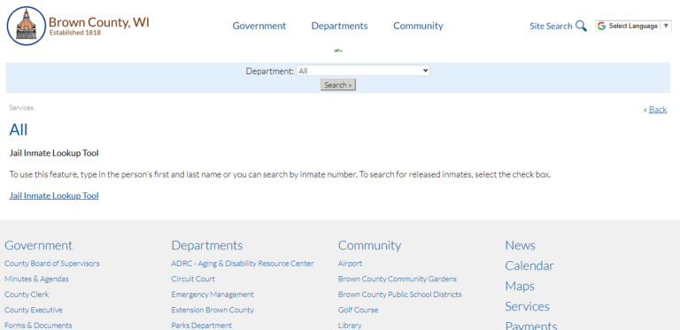 Wisconsin County Jail Inmate Search - Wisconsin Inmate Locator