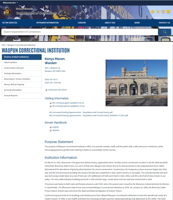 Waupun Correctional Institution