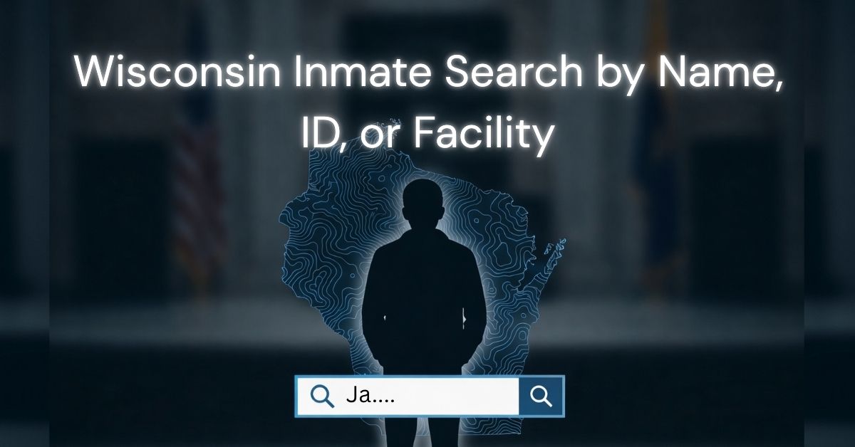 Wisconsin Inmate Search by Name, ID, or Facility